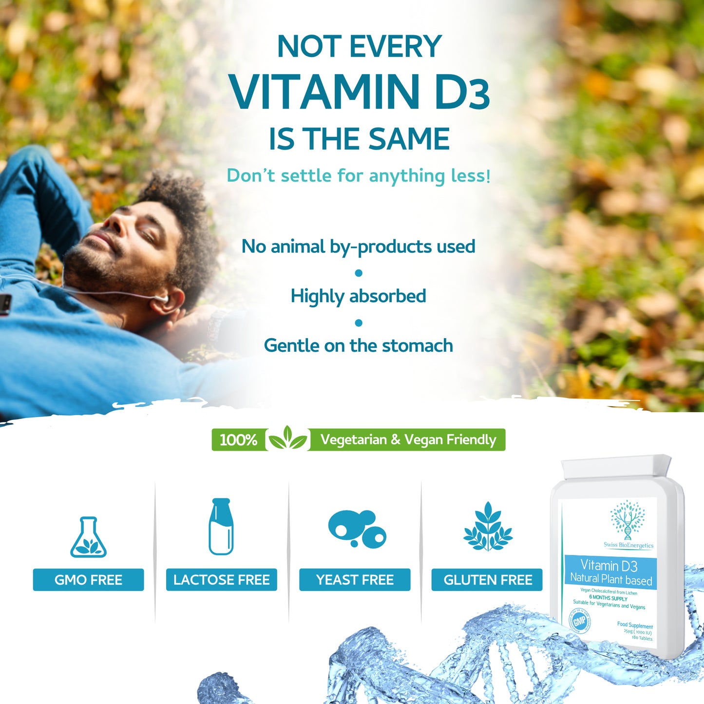 Vegan Vitamin D3 1000 IU