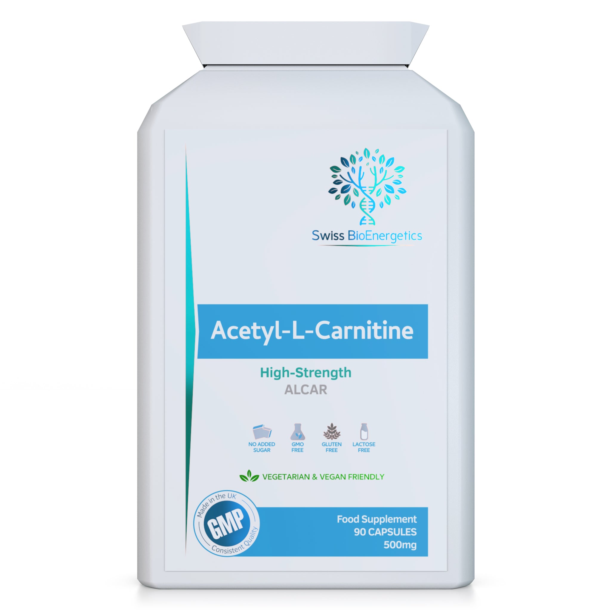 Acetyl-L-Carnitine 500mg | 90 Capsules