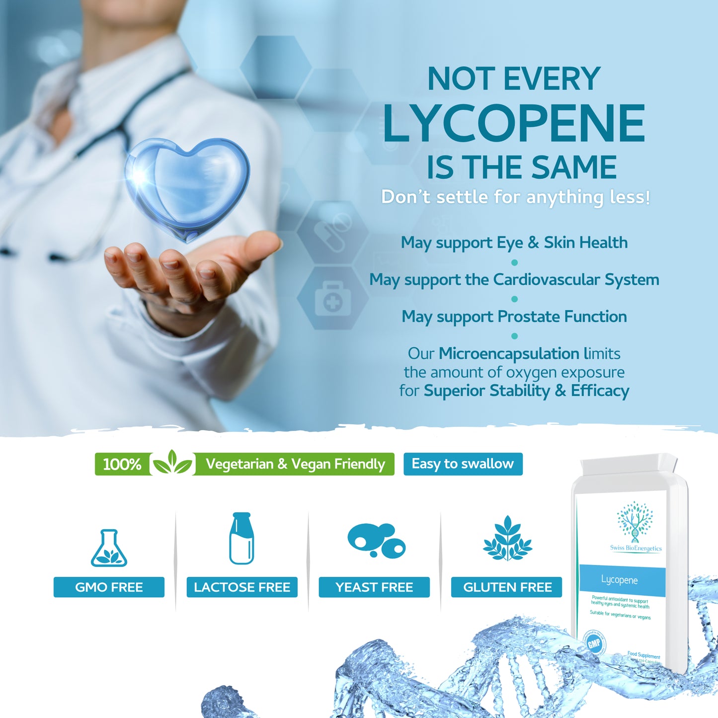 Lycopene 15mg, 120 Capsules