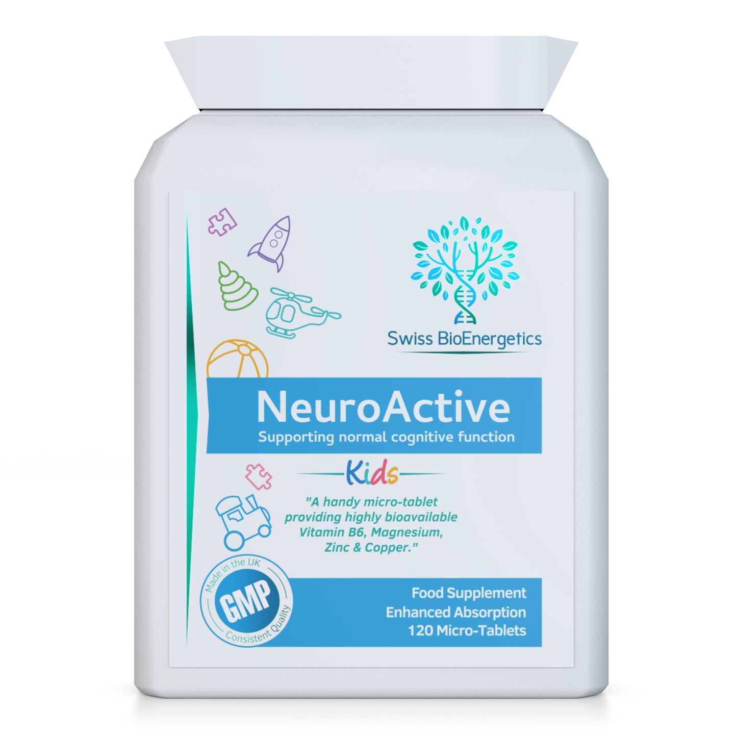NeuroActive 120 Highly bioavailable Micro-Tablets