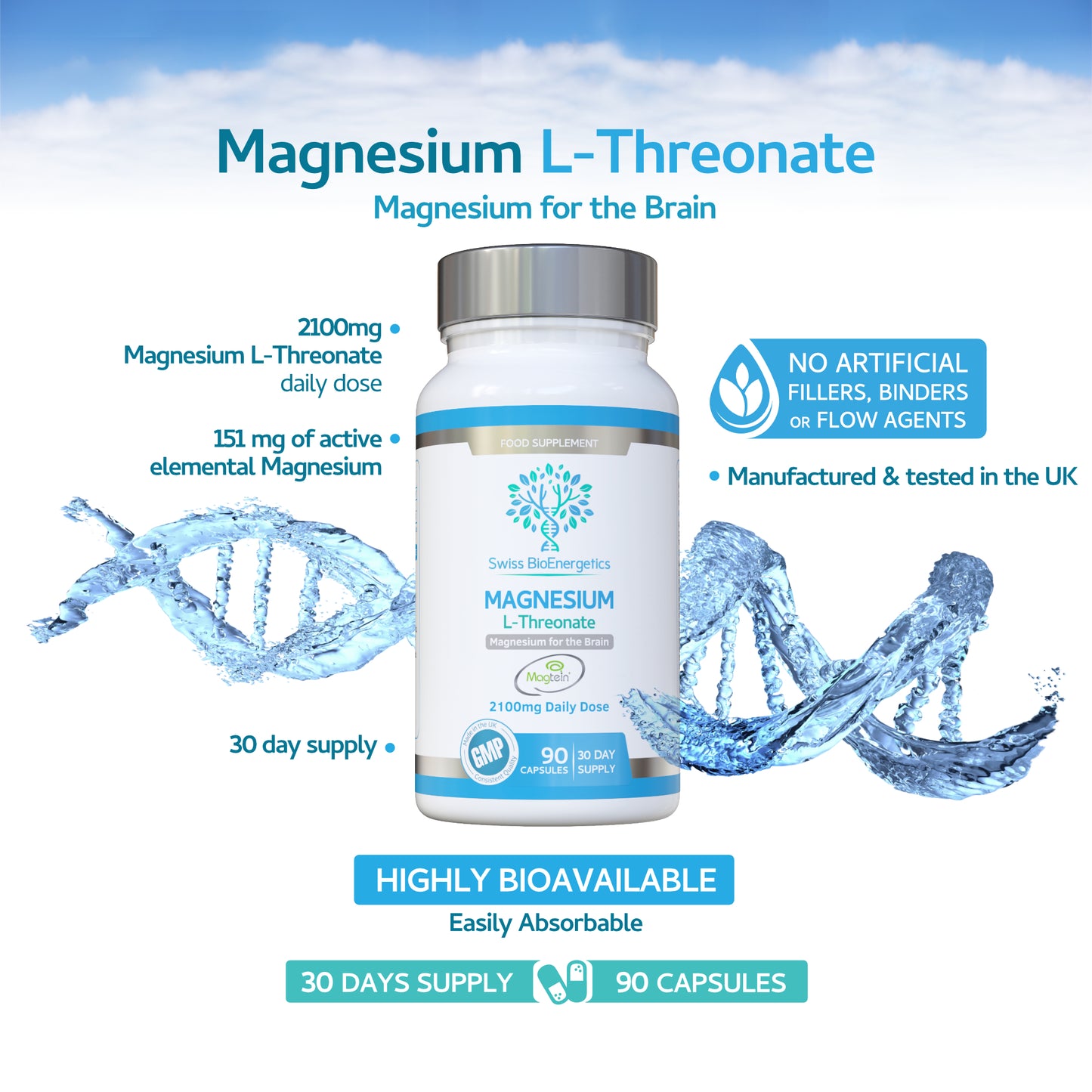 Magnesium L-Threonate 2100mg