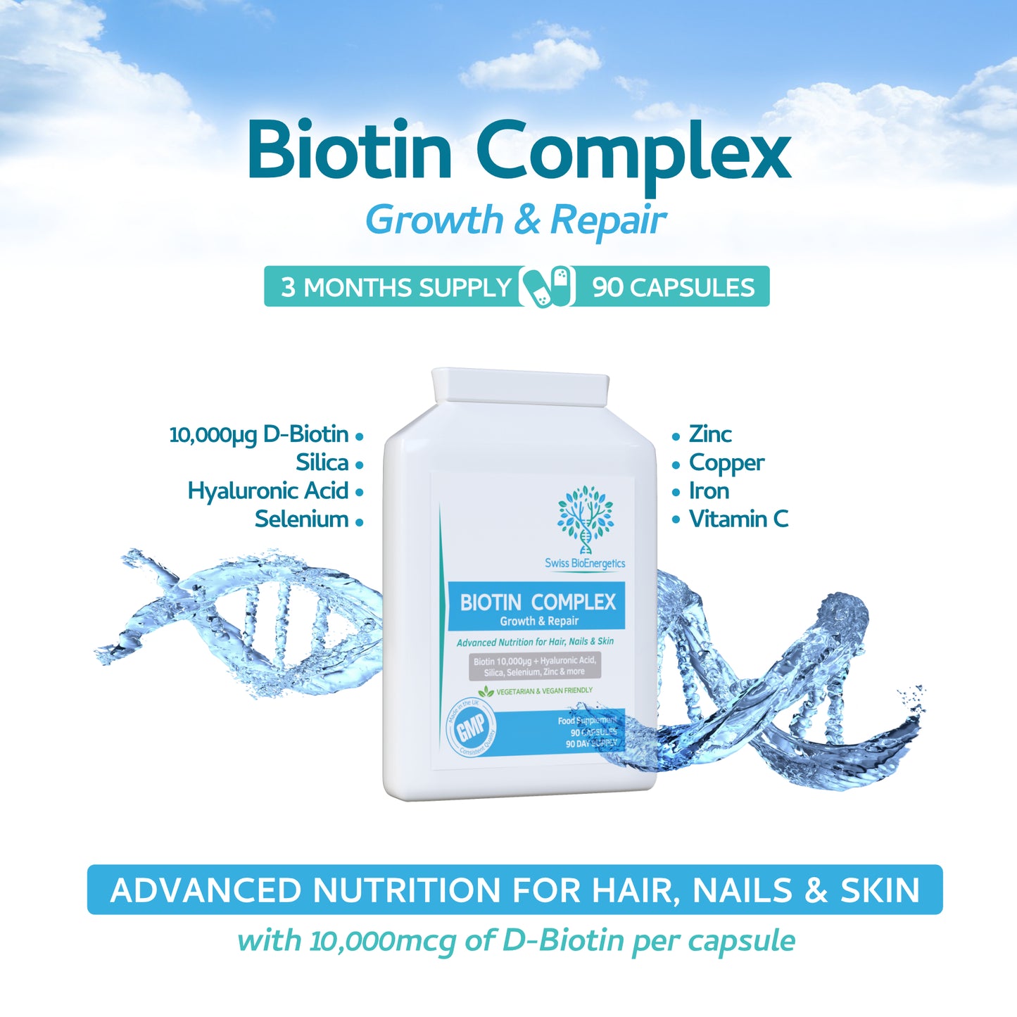Biotin Complex - Advanced Growth & Repair Formula