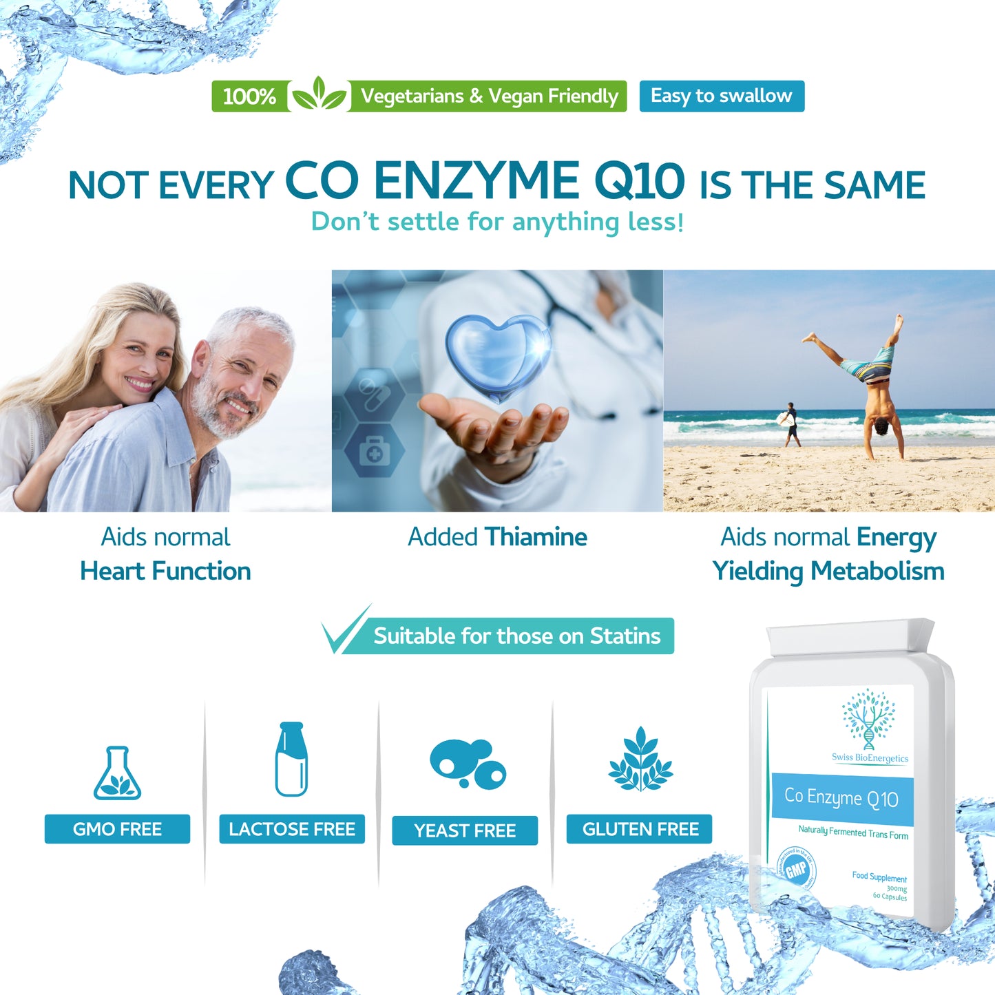 Co Enzyme Q10 // CoQ10 300mg 60 Capsules