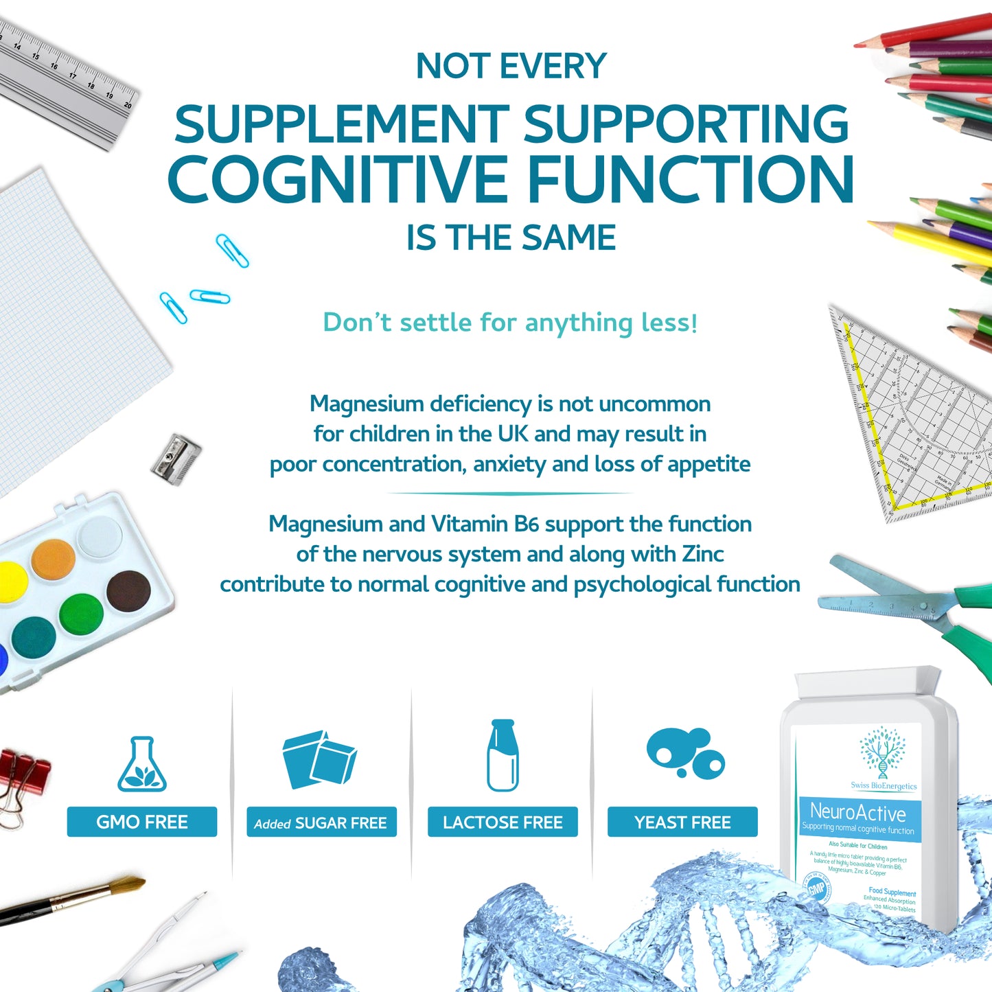 NeuroActive 120 Highly bioavailable Micro-Tablets
