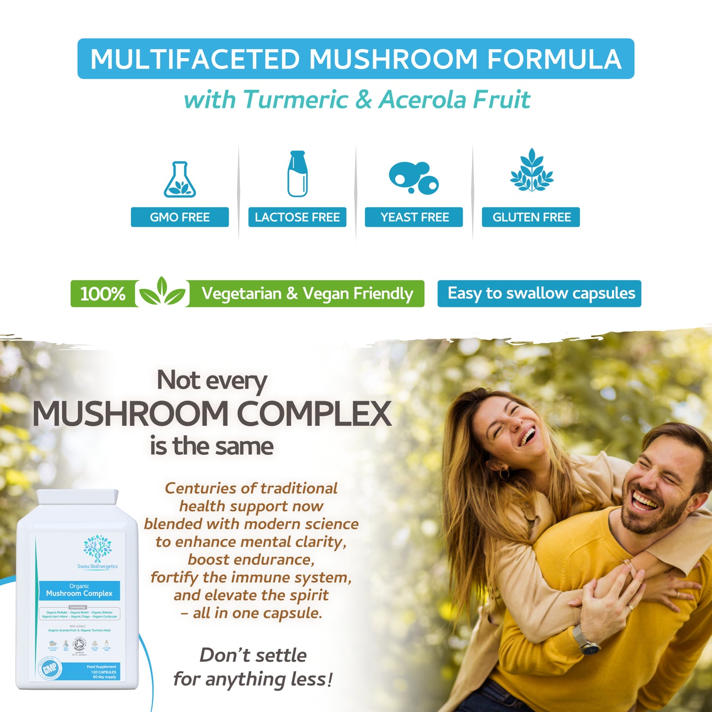 Mushroom Complex - 120 Capsules