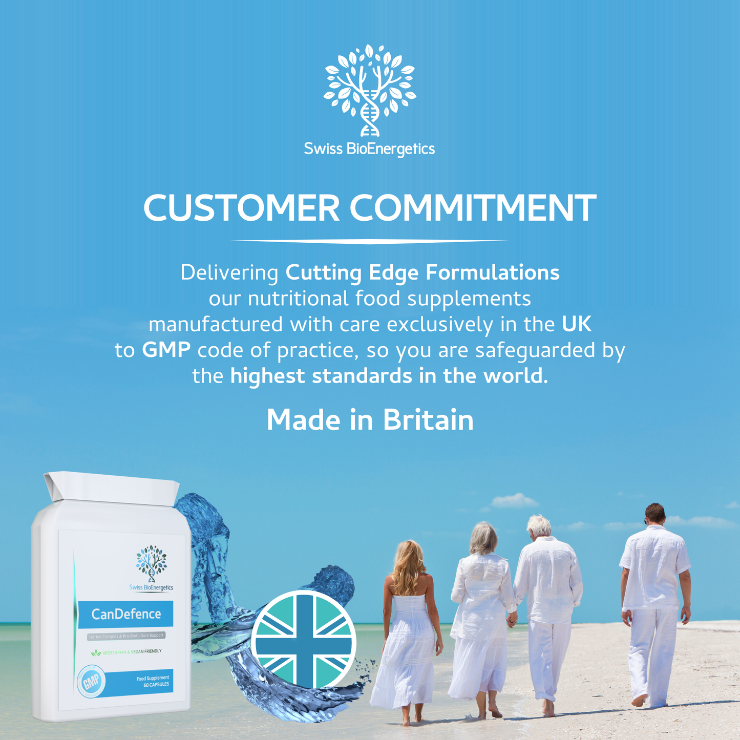 CanDefence - Candida Cleanse  Support Supplement 60 Capsules