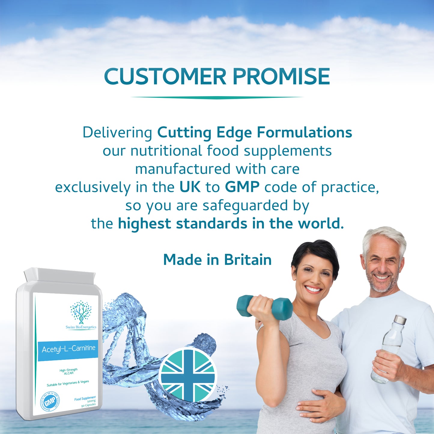 Acetyl-L-Carnitine 500mg 90 Capsules