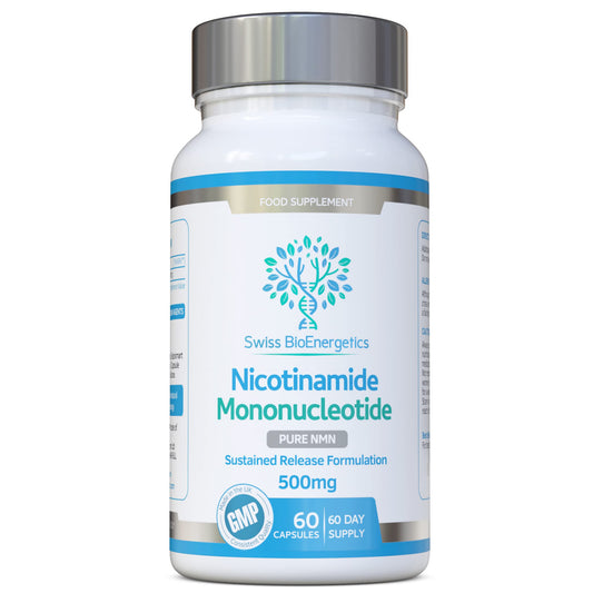 NMN Nicotinamide Mononucleotide 500mg, 60 Capsules