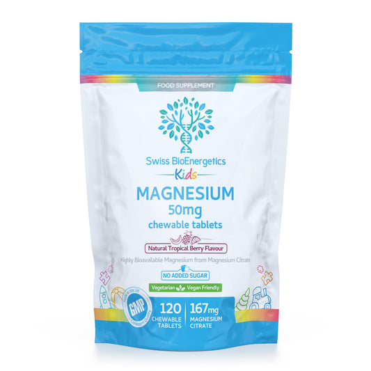 Kids Magnesium Chewable Tablets 50mg