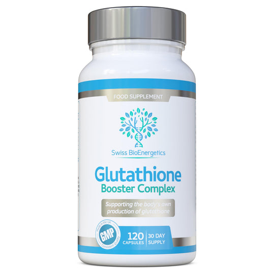 Glutathione Booster Complex 120 Capsules of Advanced Nutrition to Support The Bodys own Glutathione Production