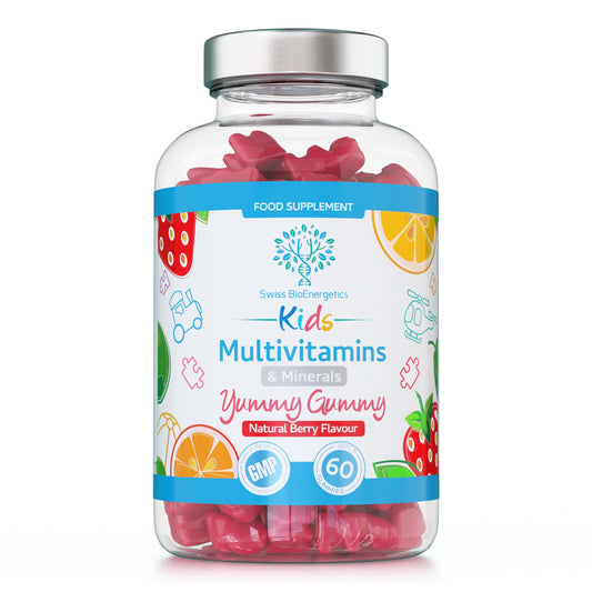Kids/Childrens Vitamins - 60 Multivitamin & Minerals Gummies