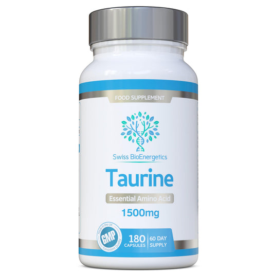 Taurine Supplement 1500mg 60 Day Supply