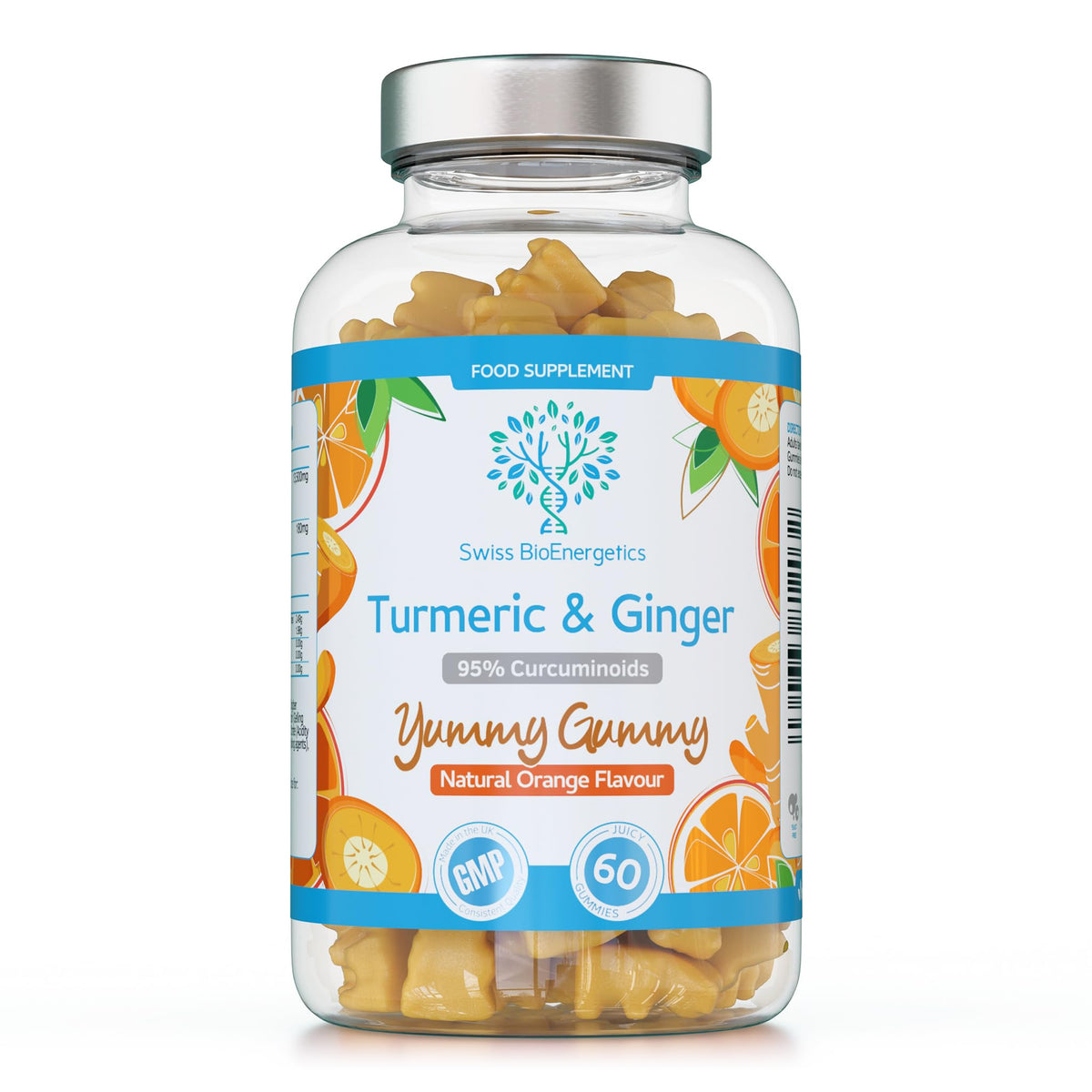 Turmeric Curcumin Gummies Ginger 60 Gummies
