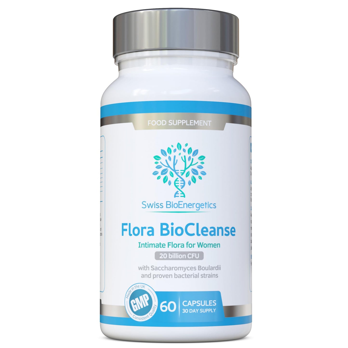 Flora BioCleanse 20 Billion CFU Daily dose - 60 Capsules
