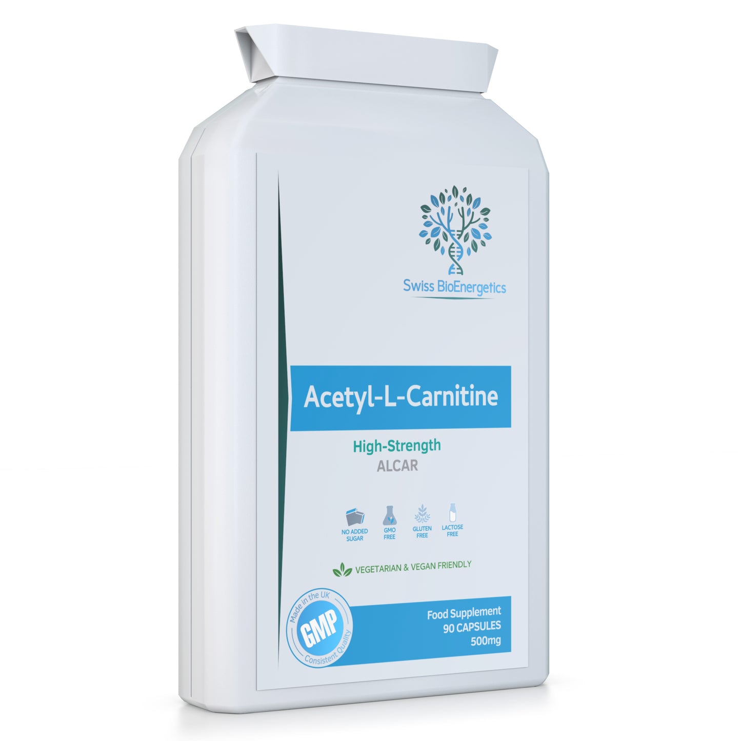 Acetyl-L-Carnitine 500mg 90 Capsules