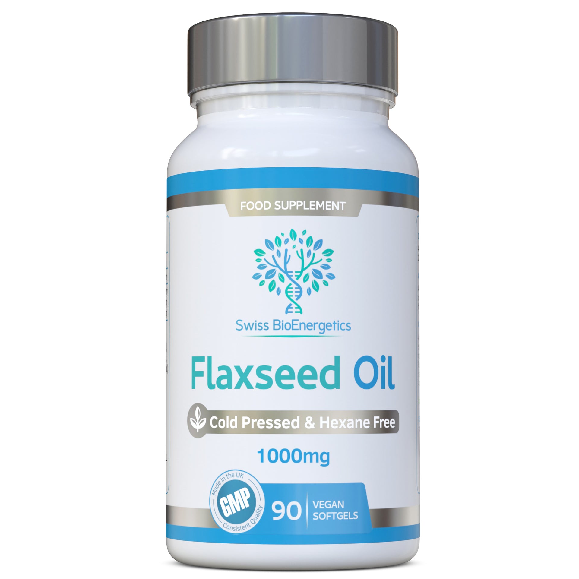 Flaxseed Oil Capsules 90 Vegan Soft Gels
