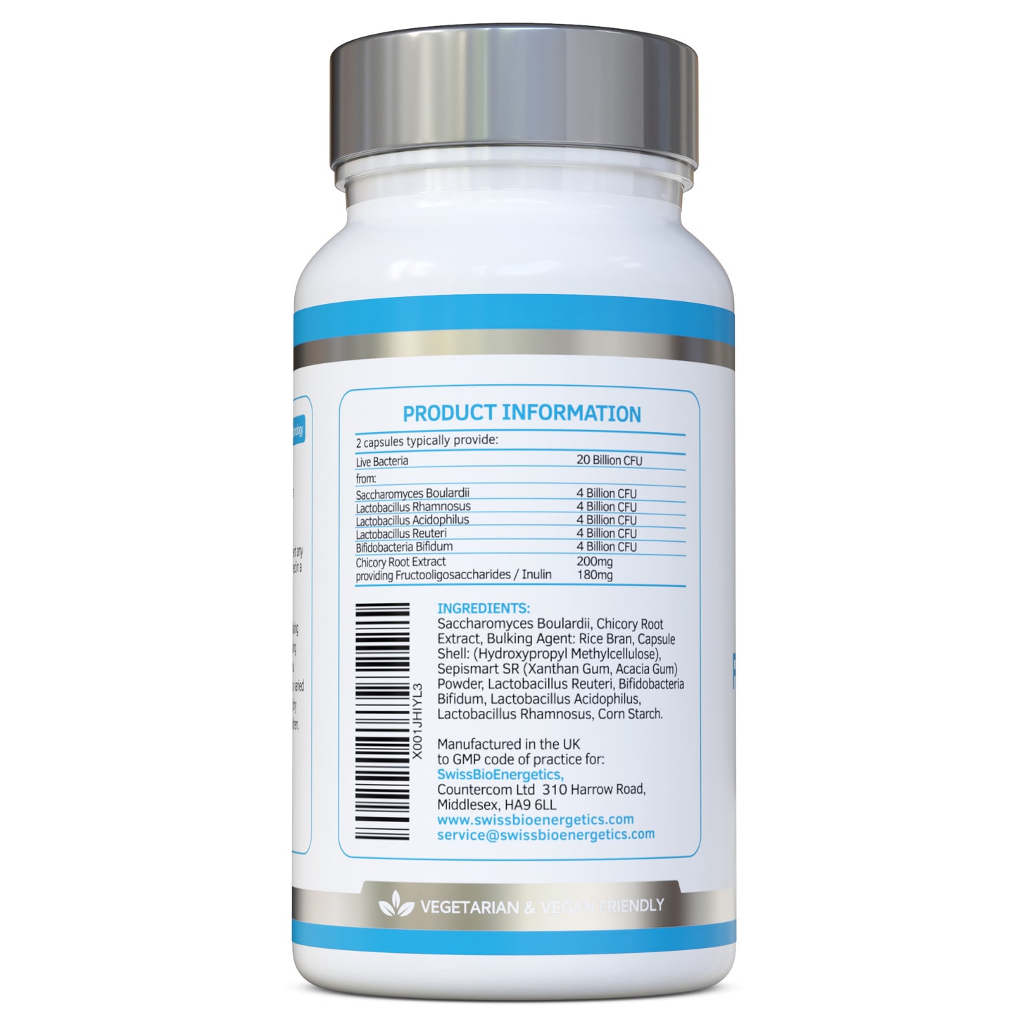 Flora BioCleanse 20 Billion CFU Daily dose - 60 Capsules