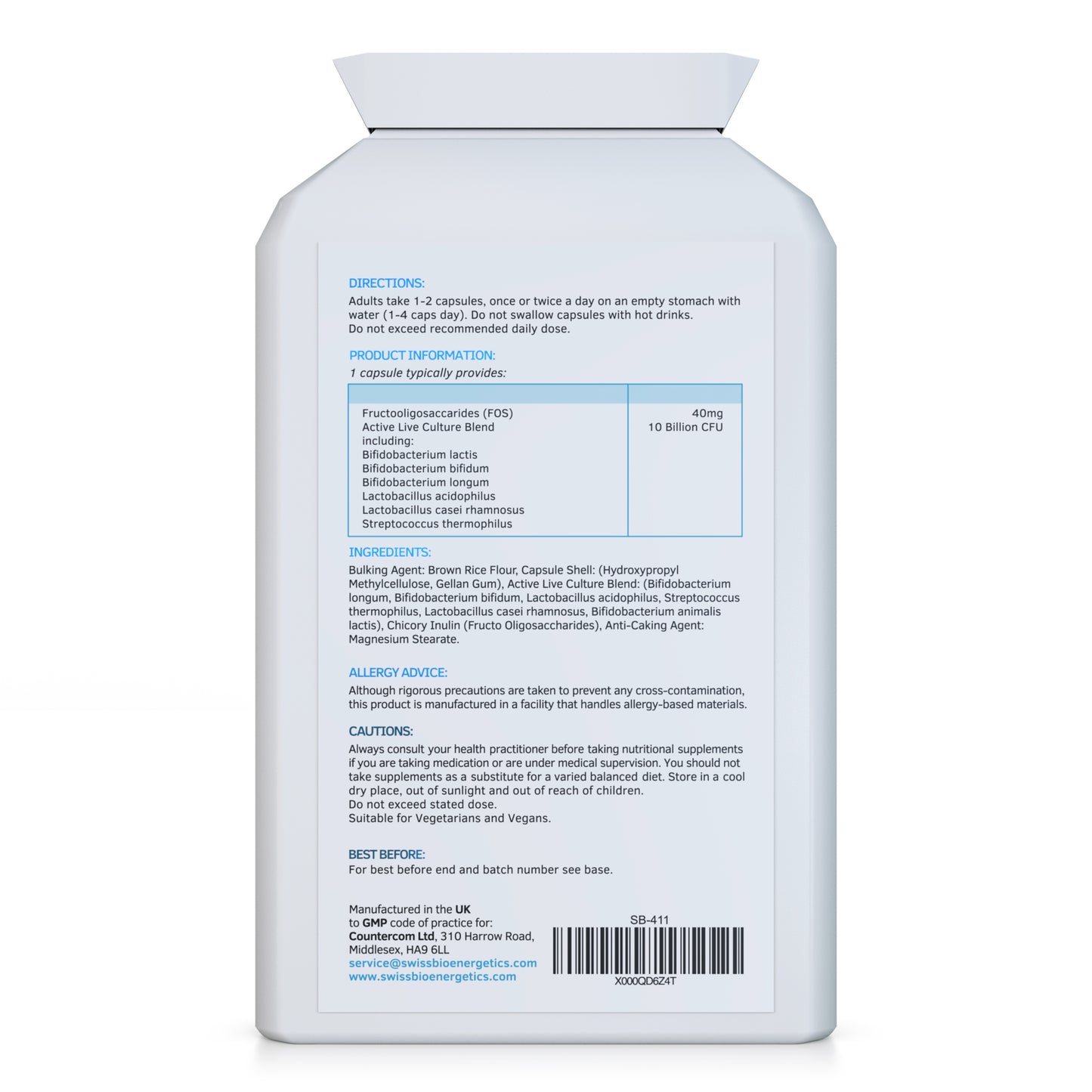 Full Spectrum Bio-Culture Defence - 120 Capsules