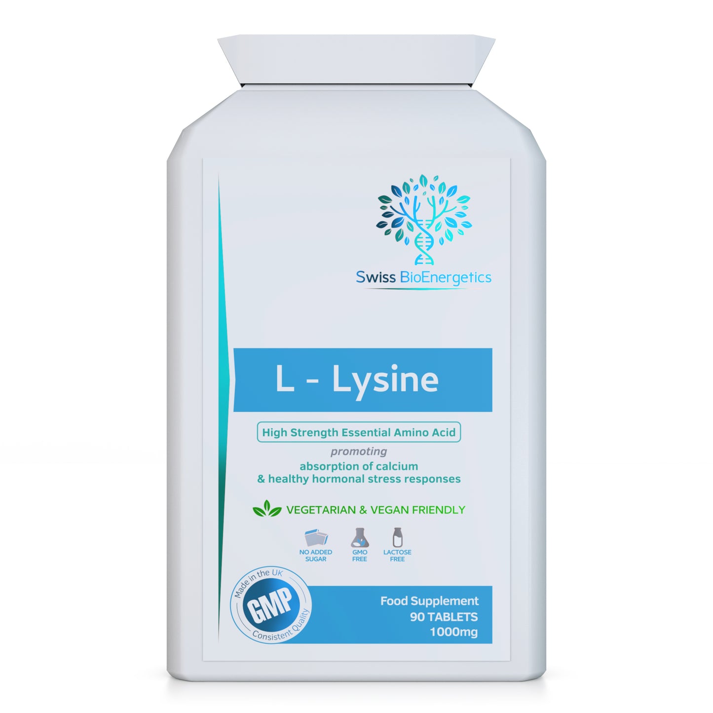 L-Lysine Tablets 1,000mg 90 Tablets