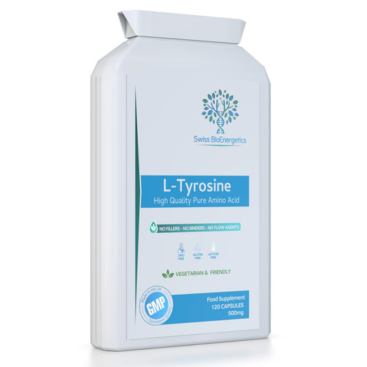 L-Tyrosine 500mg 120 Capsules