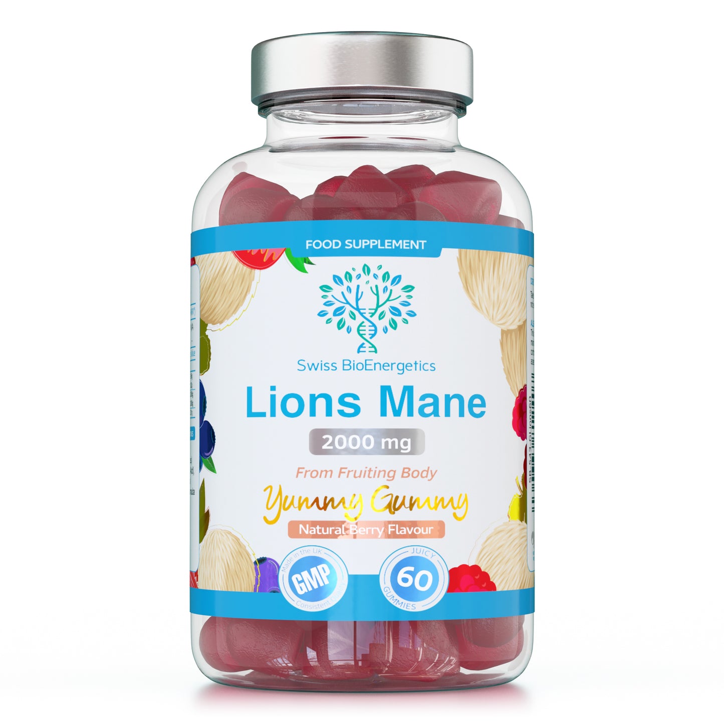 Lion's Mane Gummies 2000mg
