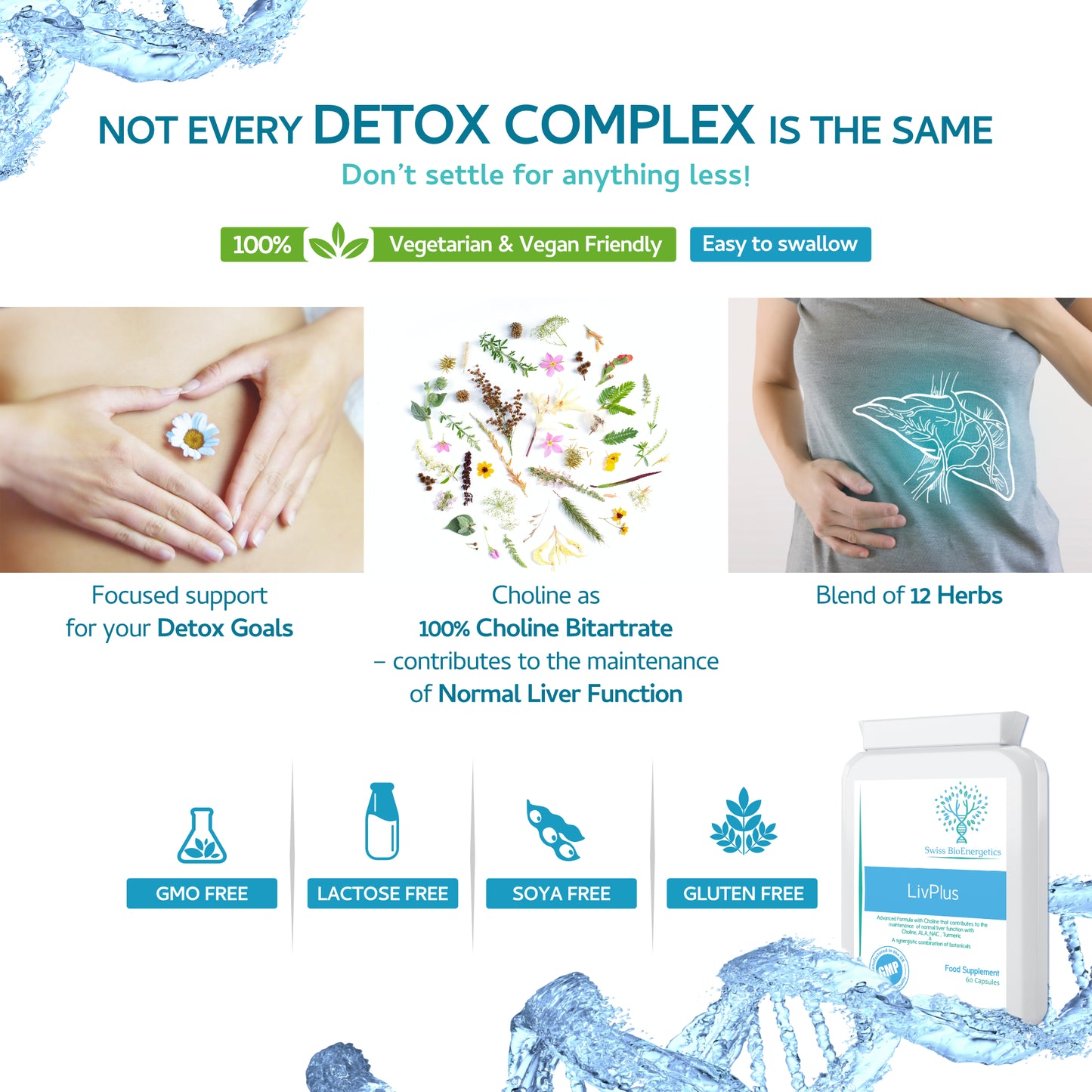 LivPlus - Advanced Liver Cleanse & Support - 60 Capsules