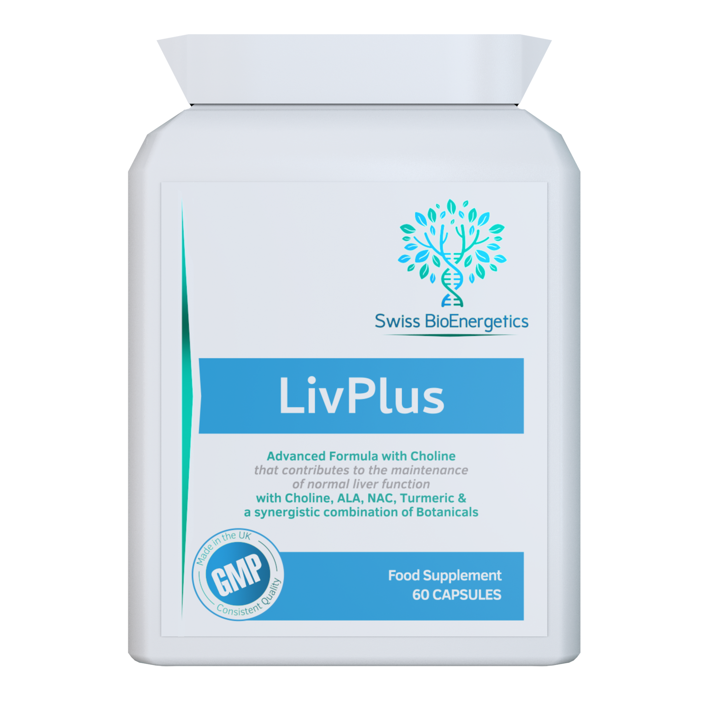 LivPlus - Advanced Liver Cleanse & Support - 60 Capsules