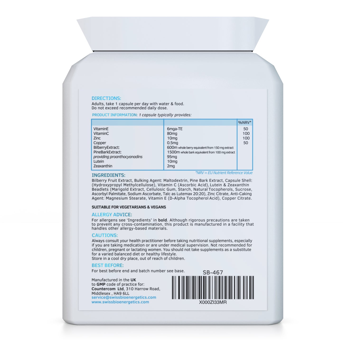 MacuDefence - Complete Eye Health Supplement