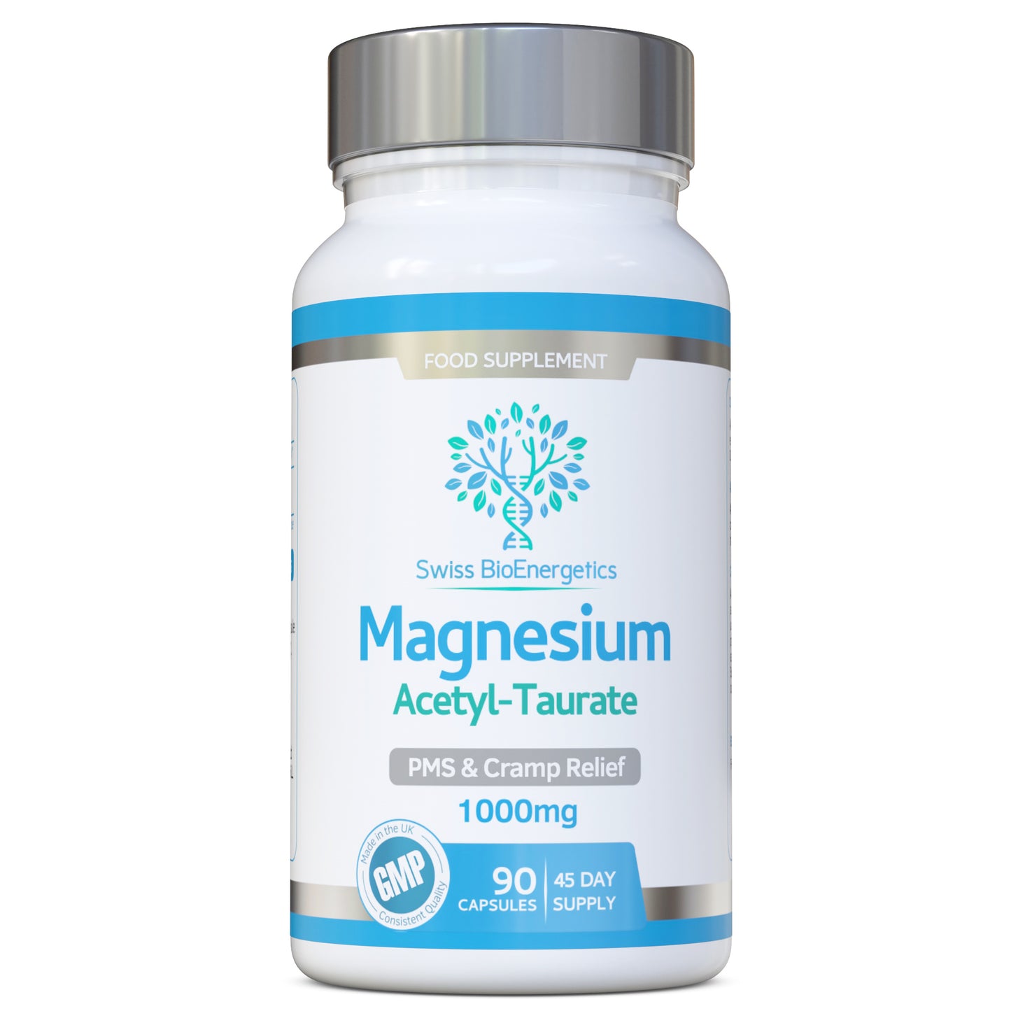 Magnesium Acetyl Taurate 1000mg Daily Dose