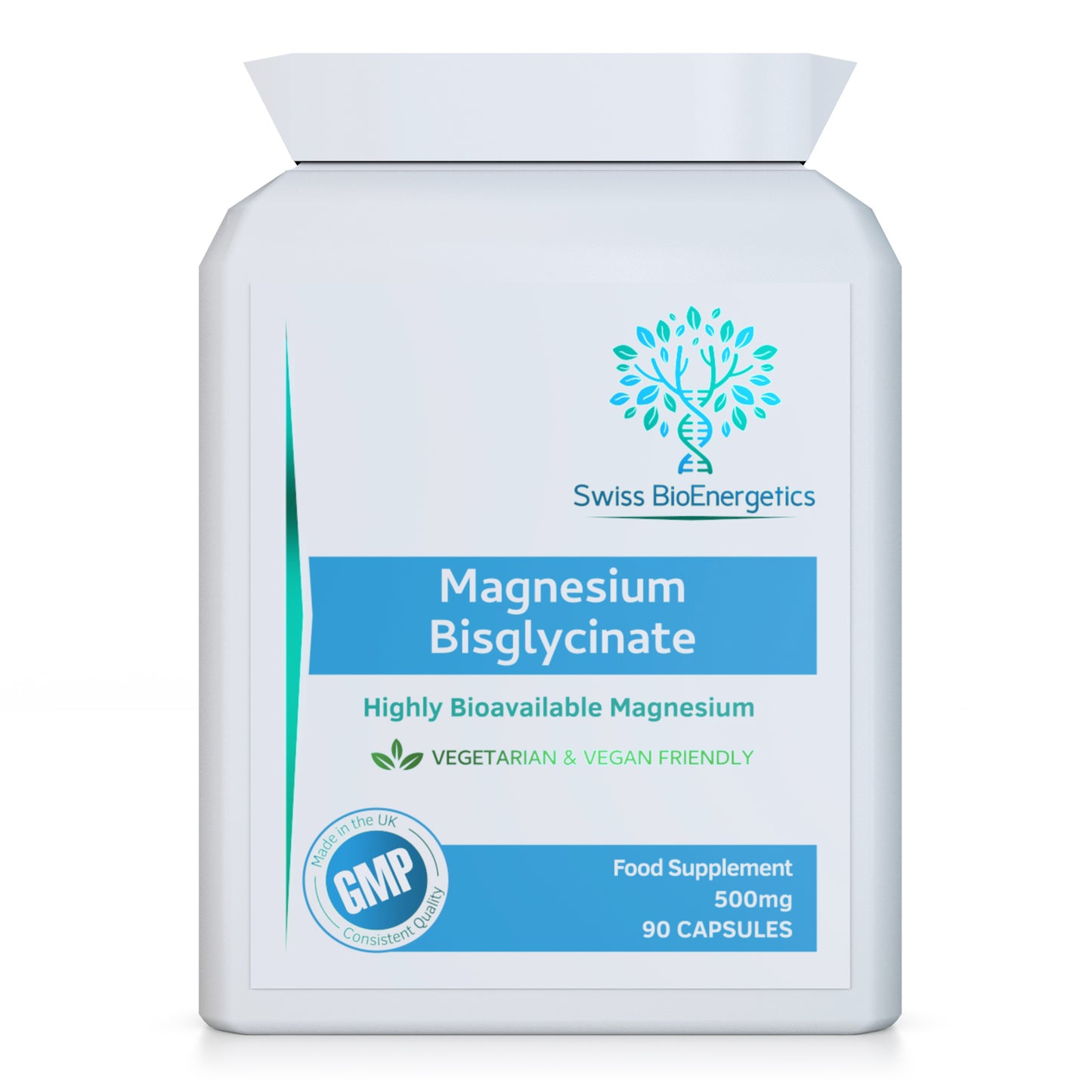 Magnesium Bisglycinate (Glycinate) 500mg