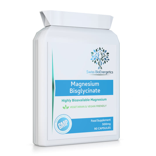 Magnesium Bisglycinate (Glycinate) 500mg