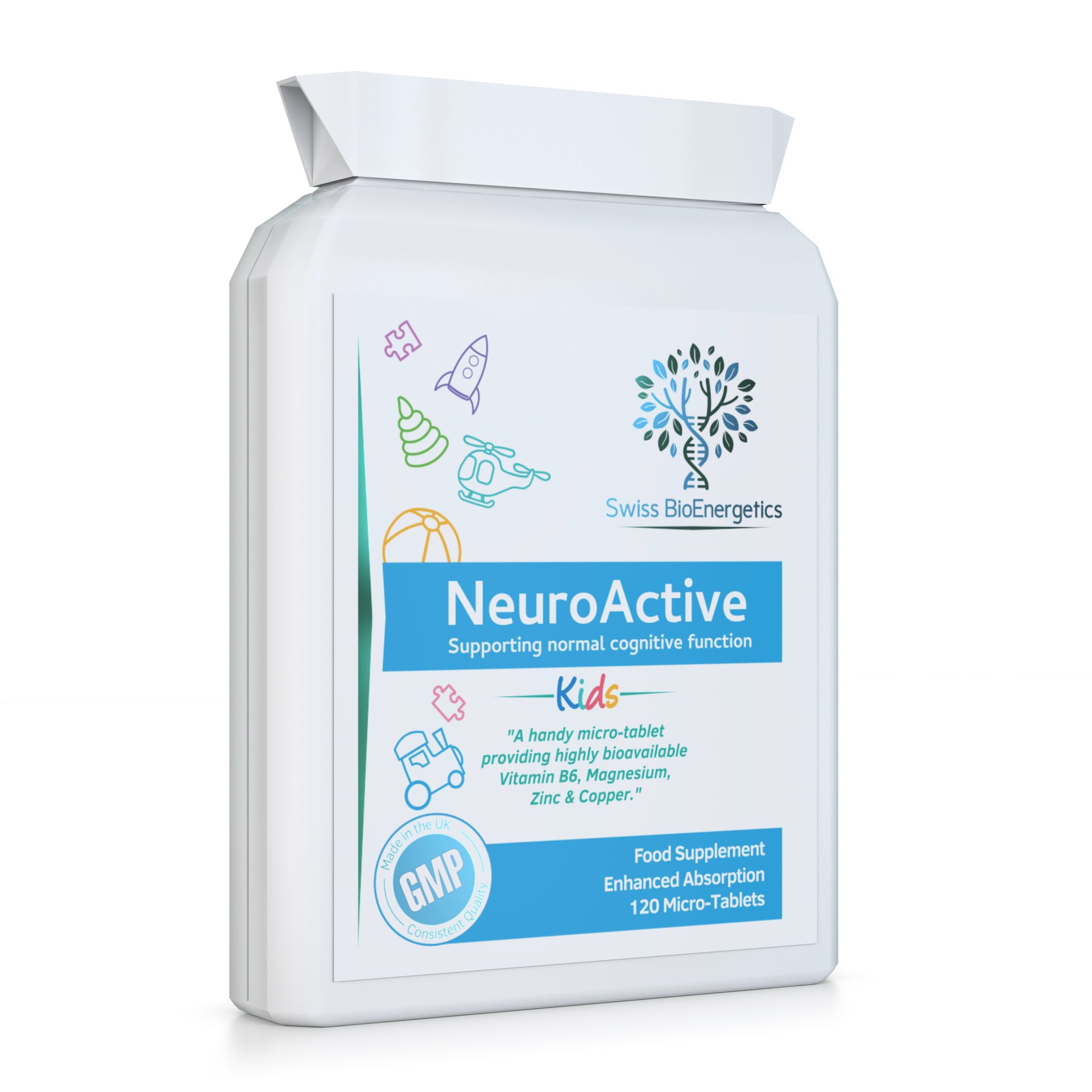 NeuroActive 120 Highly bioavailable Micro Tablets