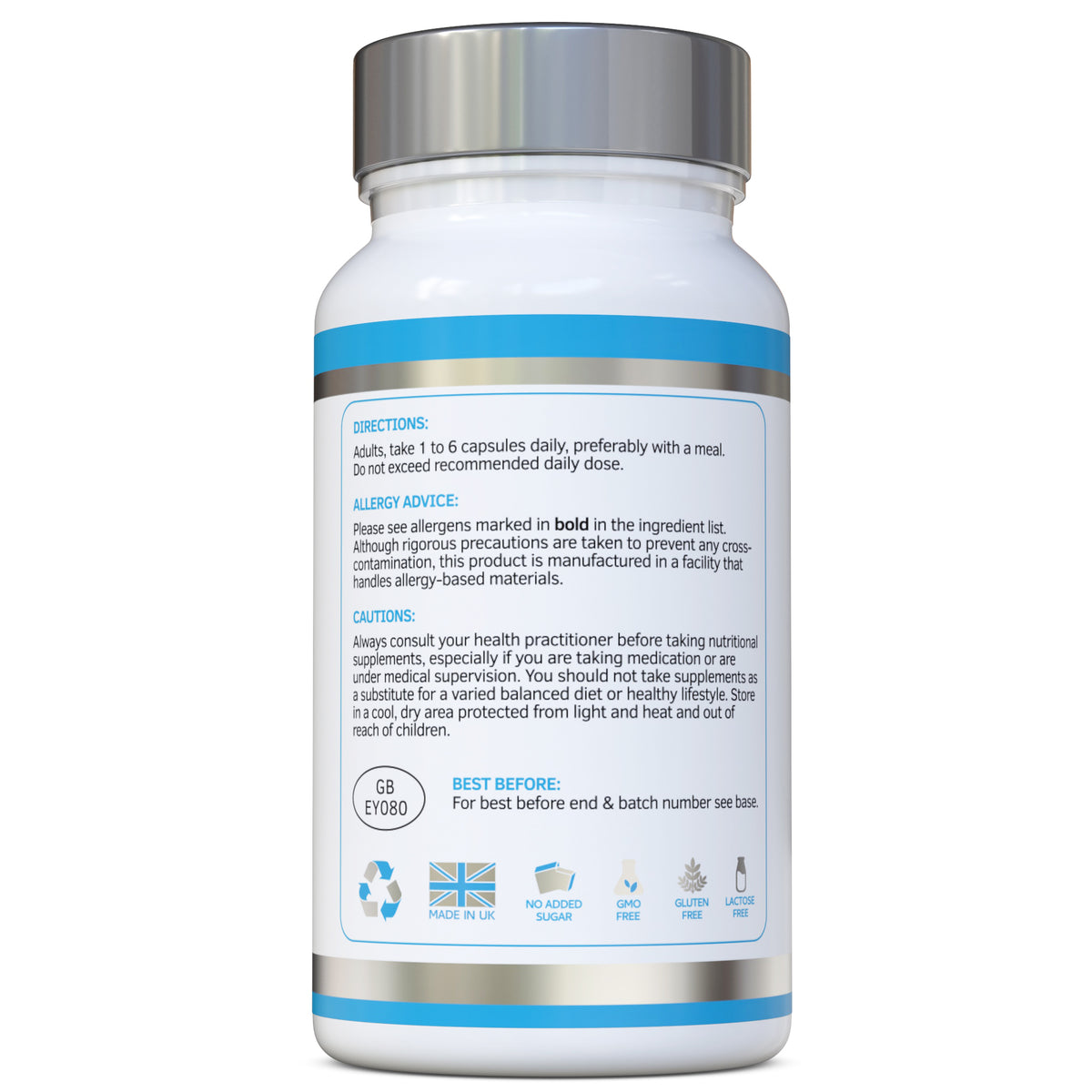 Swiss BioEnergetics Omega Balanced 3, 6 & 9 Fish Oil 1000mg, 90 Capsules