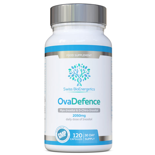 OvaDefence, Myo-Inositol & D-Chiro Inositol PCOS Supplement - 2050mg, 30 Day Supply