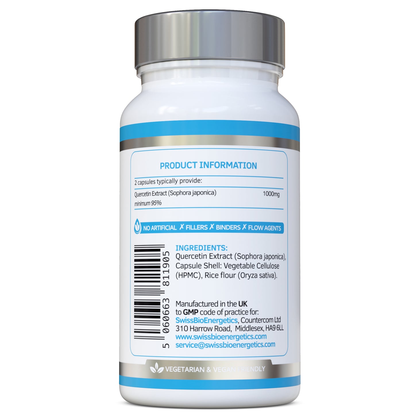 Quercetin 1000mg 60-day supply