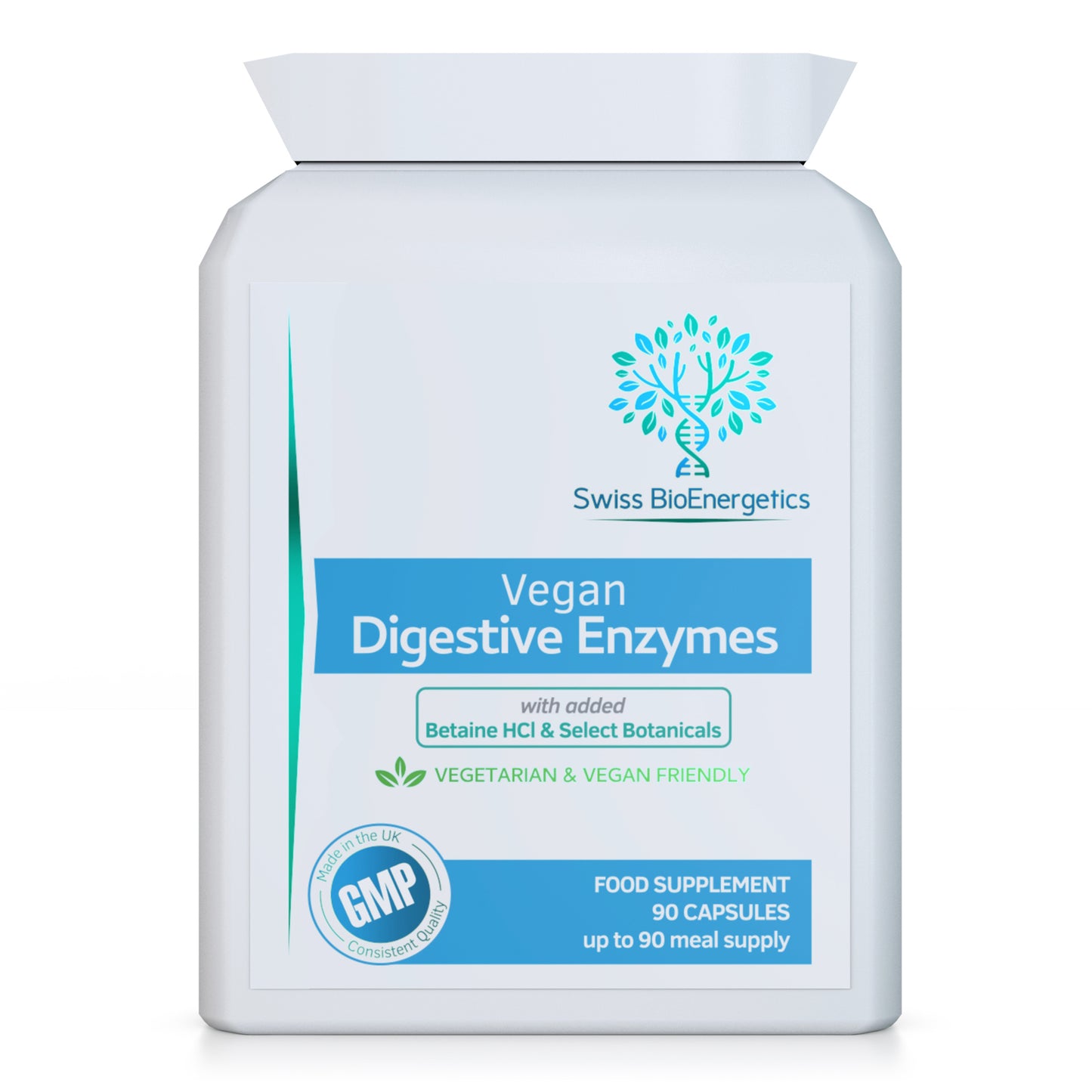 Vegan Digestive Enzymes with Betaine HCl