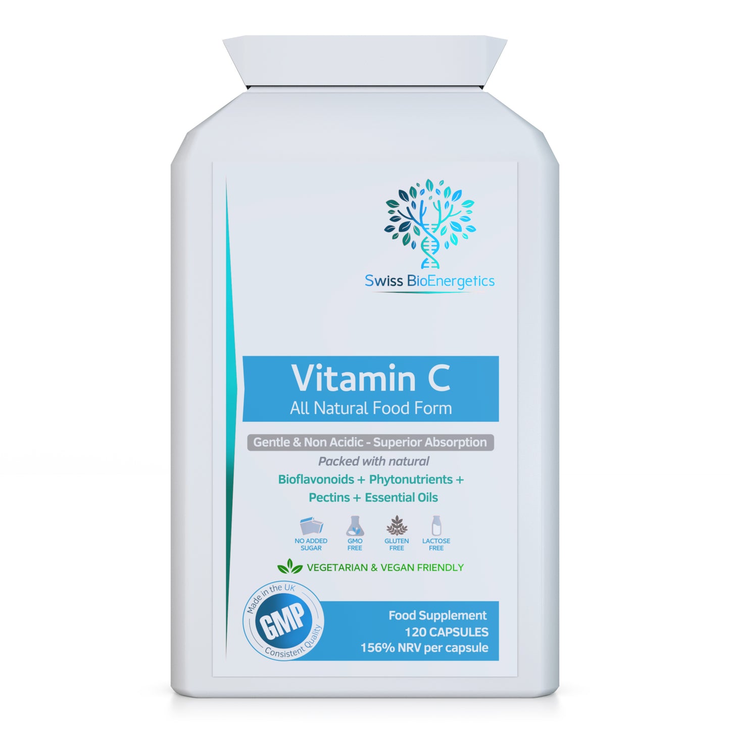 Natural Vitamin C 120 Capsules